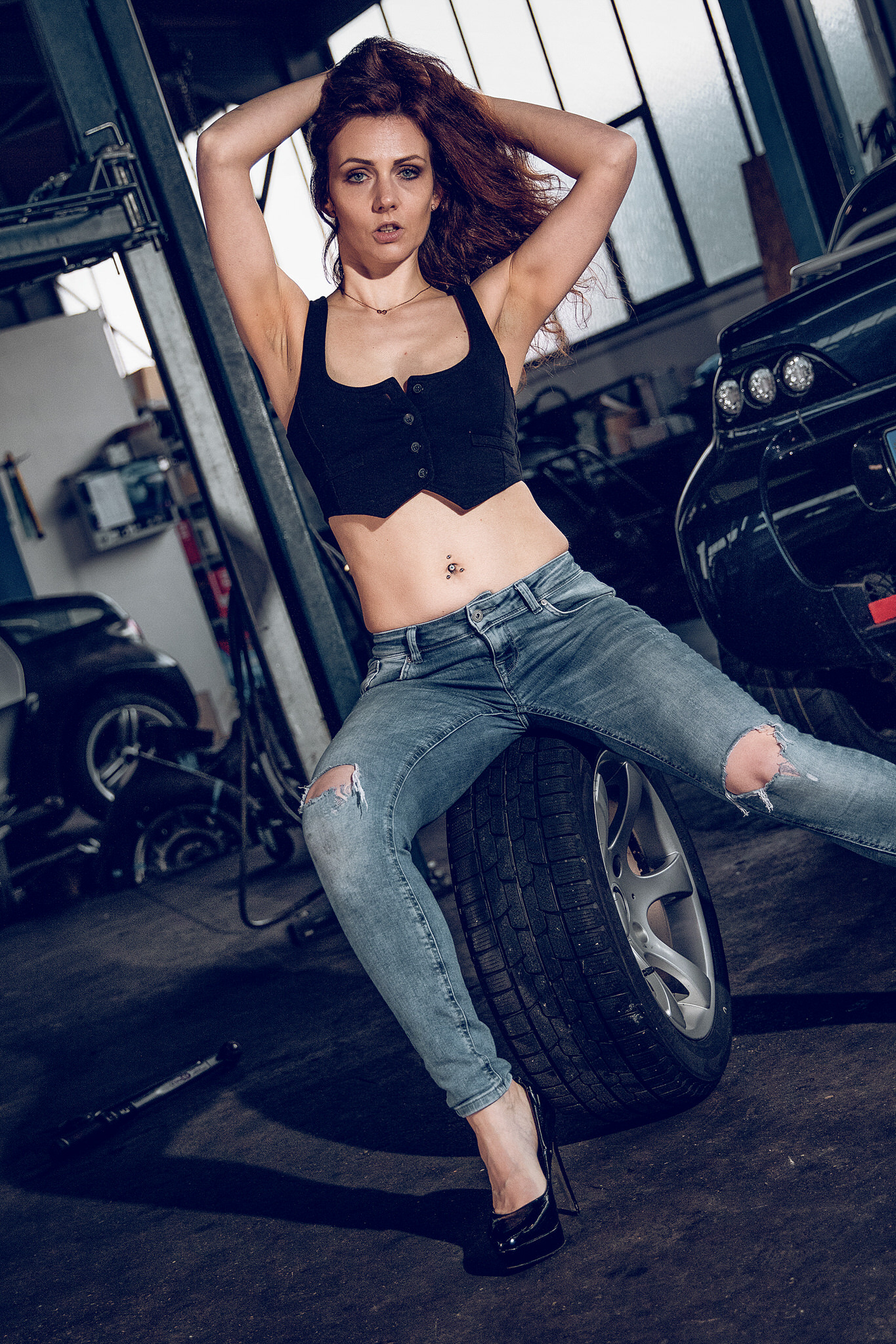 Fotoshooting Werkstatt