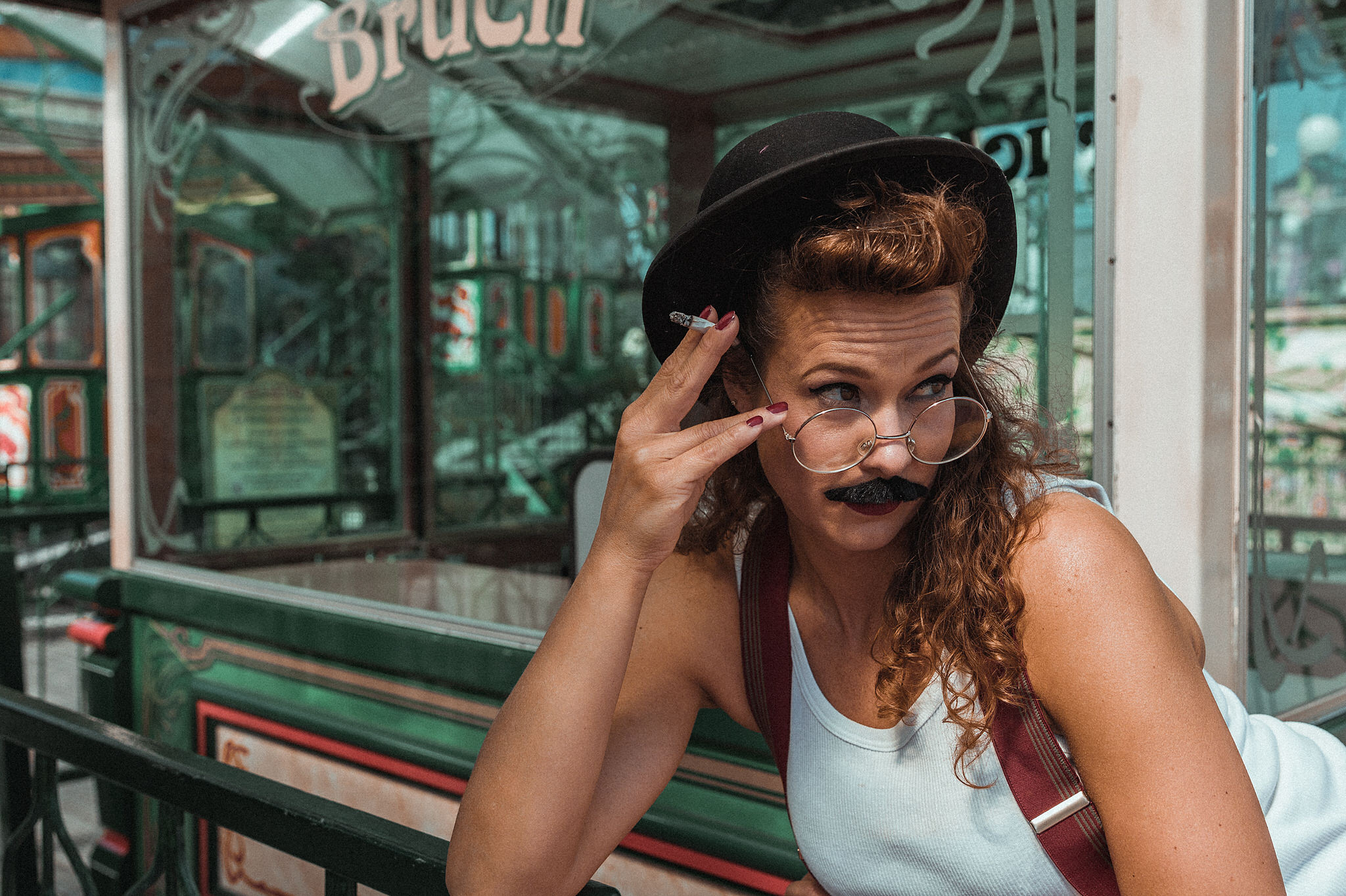 Vintage auf dem Cannstatter Wasen