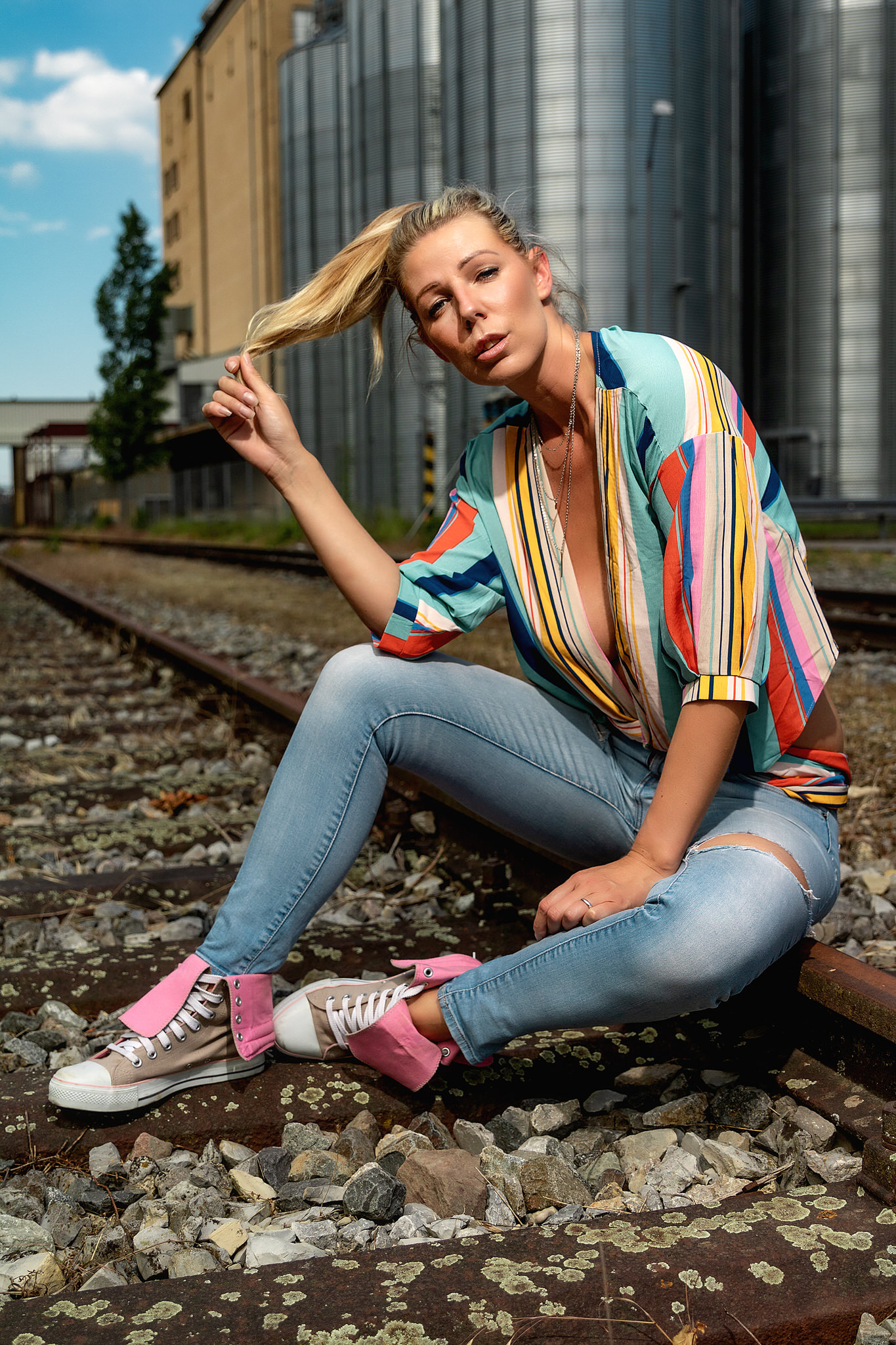 Outdoorshooting mit Kristin Roca